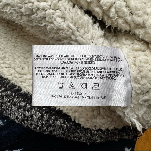 Orvis Men’s Brighton 1/4 Zip Sherpa Lined Sweater Pullover - L - Picture 7 of 13